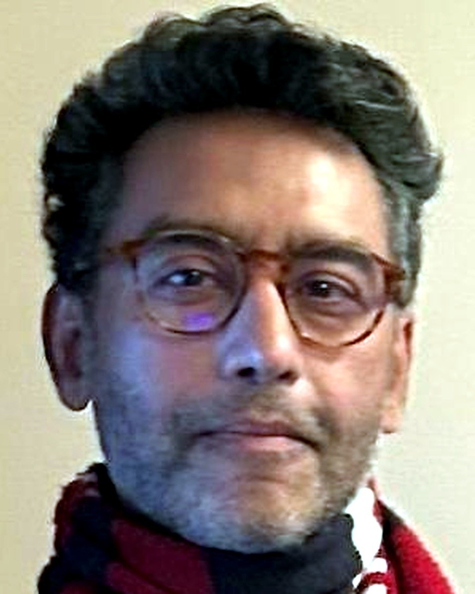 Portrait of author Saleem Ahmed