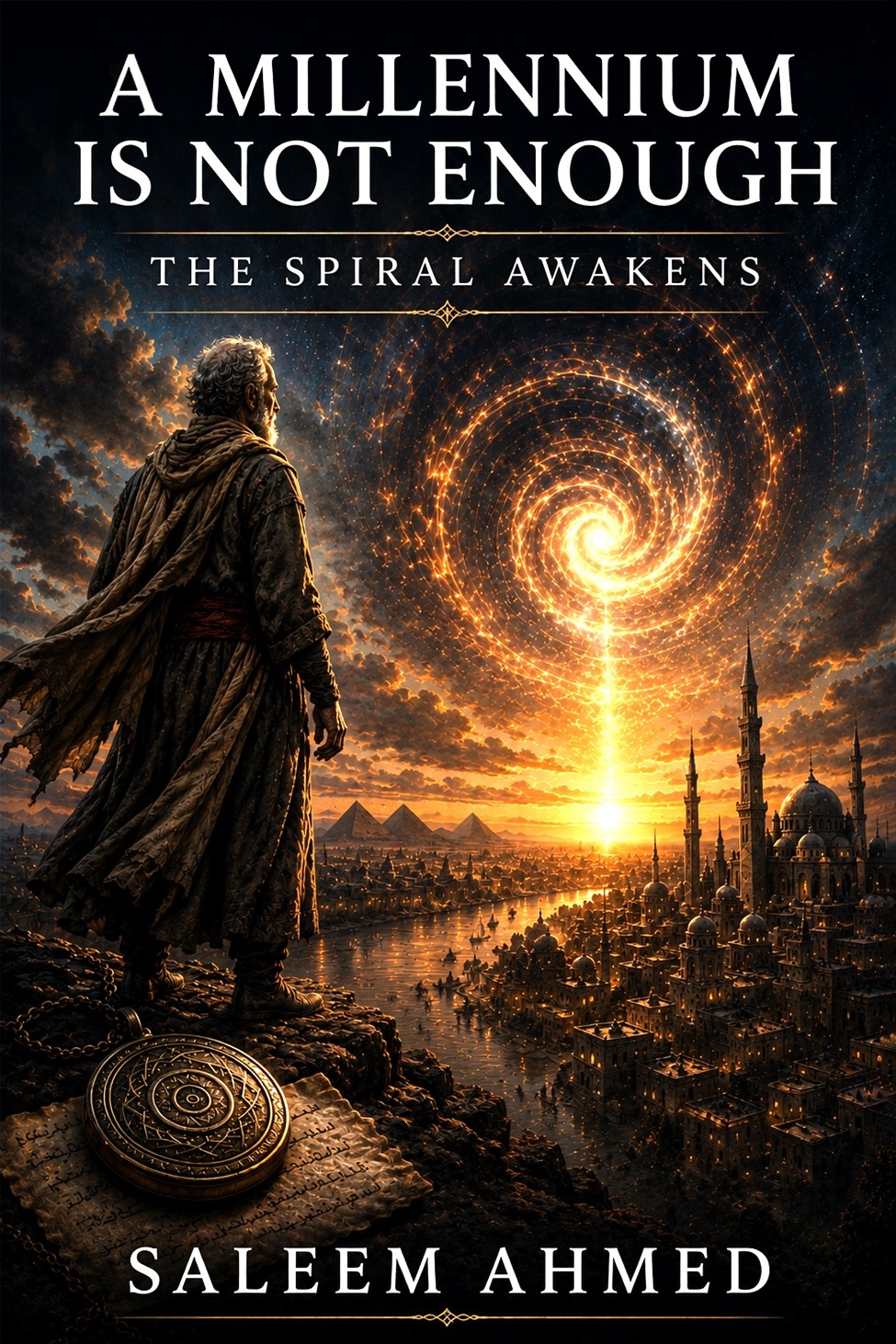 Cover of A Millennium Is Not Enough: The Spiral Awakens by Saleem Ahmed